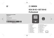 Bosch Professional GCA 30-42 Original Instructions Manual