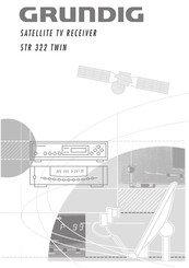 Grundig STR 322 TWIN Manual