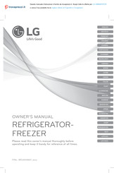 LG GBB60PZFZS Owner's Manual