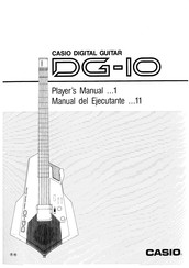Casio DG-10 Player's Manual