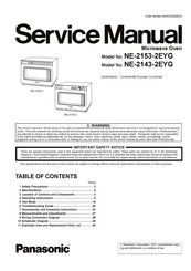 Panasonic NE-2153-2EYG Service Manual