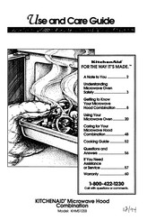 KitchenAid KHMS105B Use And Care Manual