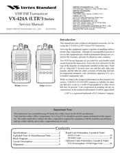 Vertex Standard VX-424A Service Manual