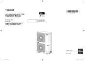Toshiba RAV-GE6001A8P-T Installation Manual