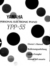 Yamaha YPP-55 Owner's Manual