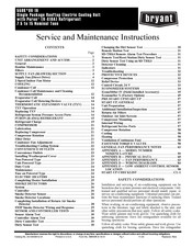Bryant 559K 08 Series Service And Maintenance Instructions