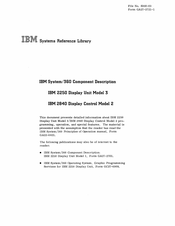 IBM 2250 3 Manual