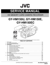 JVC GY-HM150U Service Manual