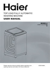 Haier HWM170-B278S6 User Manual