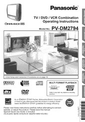 Panasonic OmniVision PV-DM2794 Operating Instructions Manual