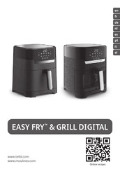 Moulinex EASY FRY GRILL & STEAM Manual