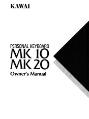 Kawai MK 10 Owner's Manual