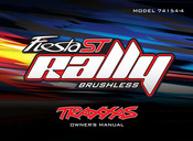 Traxxas Fiesta ST Rally BRUSHLESS Owner's Manual