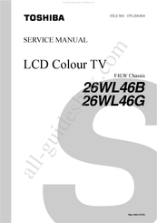 Toshiba 26WL46B Service Manual