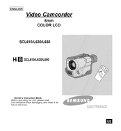 Samsung Hi 8 SCL610 Owner's Instruction Book