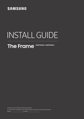 Samsung HG65TS030AJ Install Manual