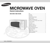 Samsung M181DN Owner's Instructions Manual
