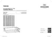 Toshiba RAV-GE3001BP Series Installation Manual