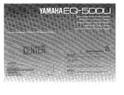 Yamaha EQ-500U Owner's Manual
