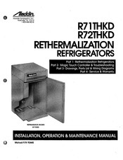 Aladdin R72THKD Installation, Operation & Maintenance Manual