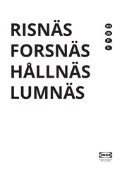 IKEA LUMNÄS Manual