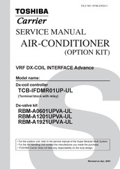 Toshiba Carrier RBM-A1921UPVA-UL Service Manual