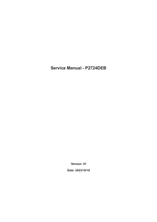 Dell P2724DEB Service Manual