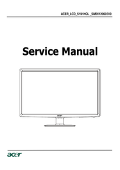 Acer S191HQL Service Manual