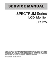 Acer F1725 Service Manual