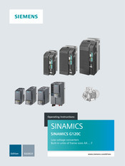 Siemens SINAMICS G120C DP Operating Instructions Manual
