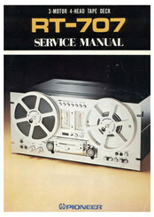 Pioneer RT-707 Service Manual