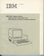 IBM 5291 Maintenance Information