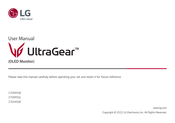 LG UltraGear 27GR95QL User Manual