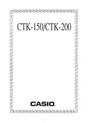 Casio CTK-150 Manual