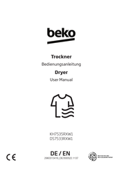 Beko DS7533RXW1 User Manual