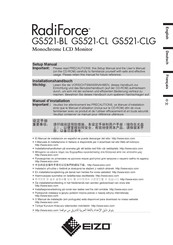 Eizo gs521-bl Manual