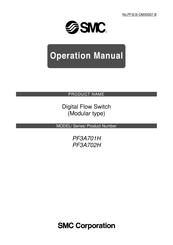 SMC Networks PF3A701H Operation Manual
