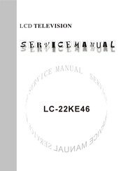 Sanyo LC-22KE46 Service Manual