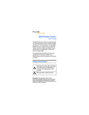 Fluke NX2 User Manual