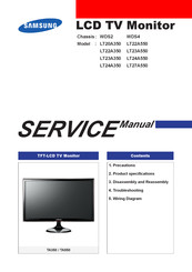 Samsung LT27A550 Service Manual