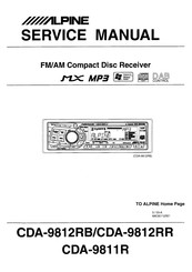 Alpine CDA-9812RR Service Manual