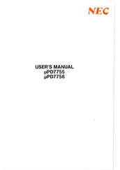 NEC mPD7755 User Manual