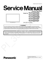 Panasonic TH-P42GT50D Service Manual