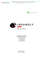 Seagate IRONWOLF NAS ST10000VN0008 Product Manual