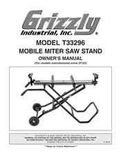 Grizzly T33296 Owner's Manual
