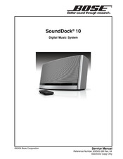 Bose SoundDock 10 Bluetooth Service Manual