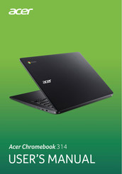 Acer Chromebook 314 User Manual