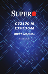 Supermicro C7Z170-M User Manual