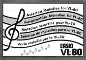 Casio VL-80 Manual