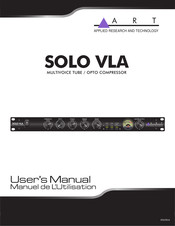 Art SOLO VLA User Manual